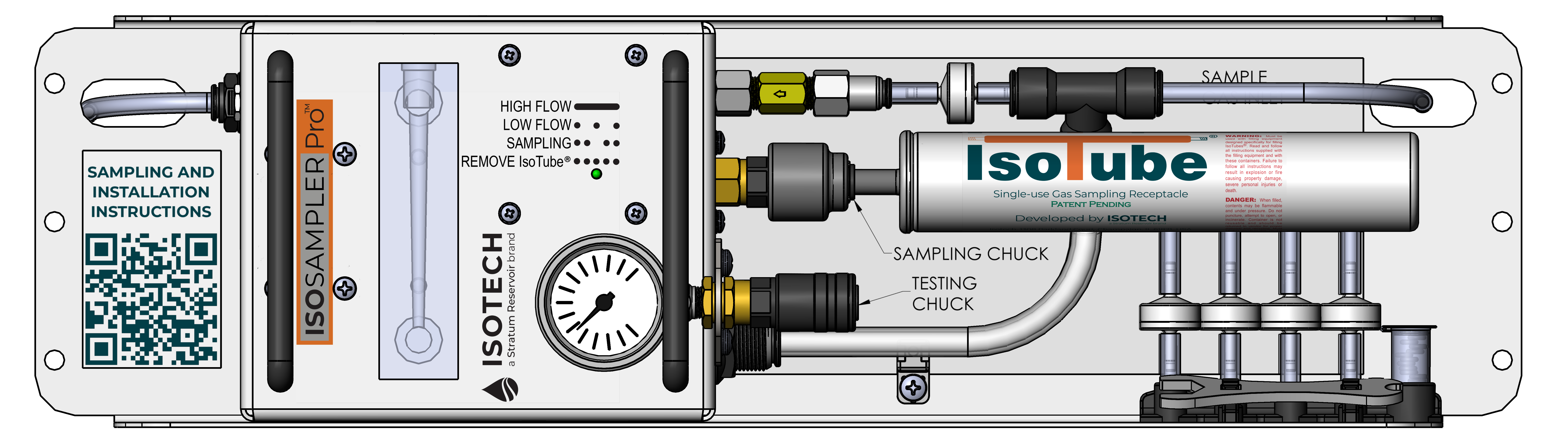 gas sampling manifold
